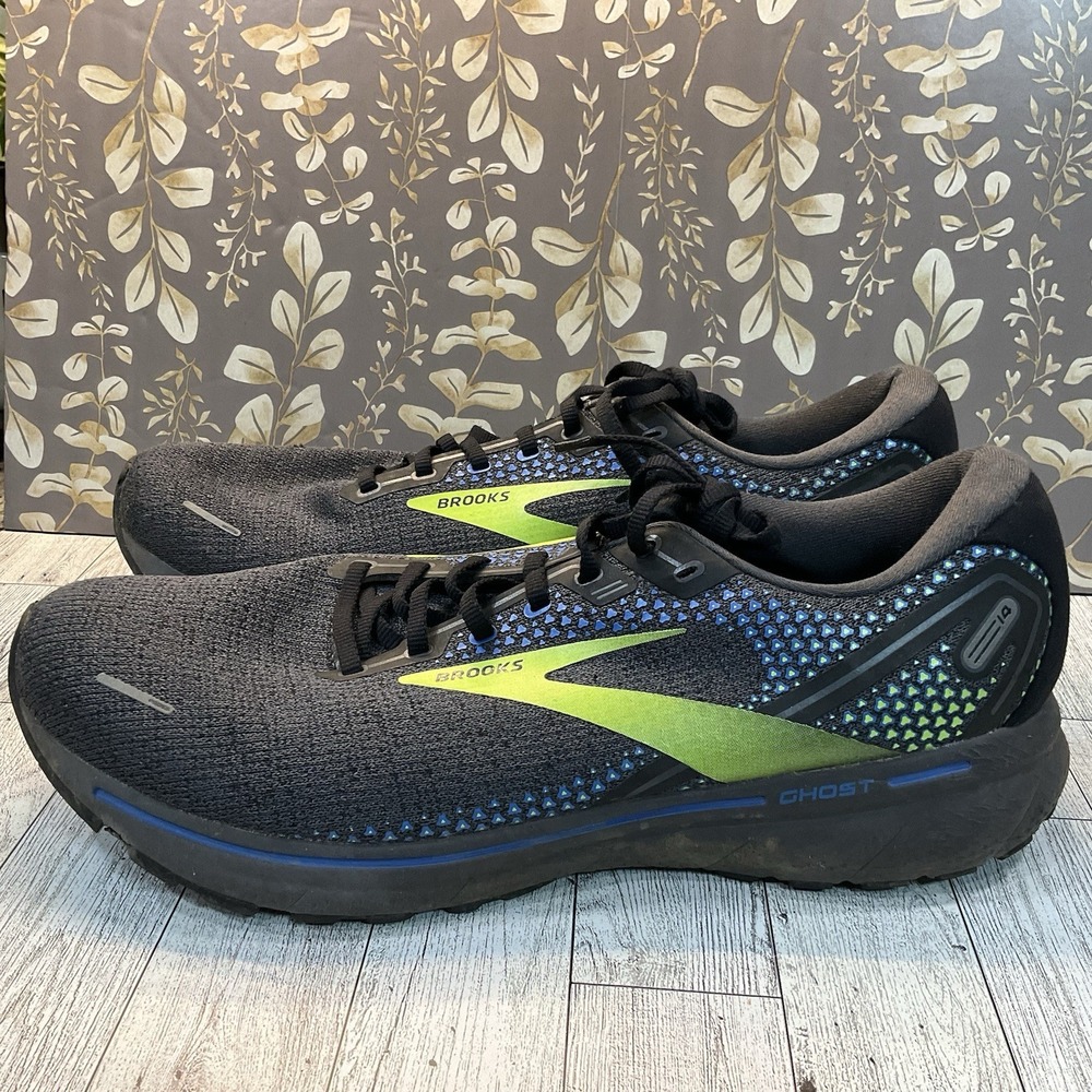 Brooks Ghost 14 Running Shoes Mens Size 13 D Sneakers Athletic Walking Gym - Picture 3 of 7